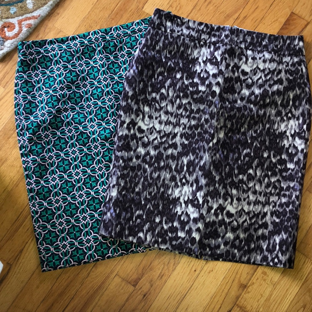 Two J. Crew skirts